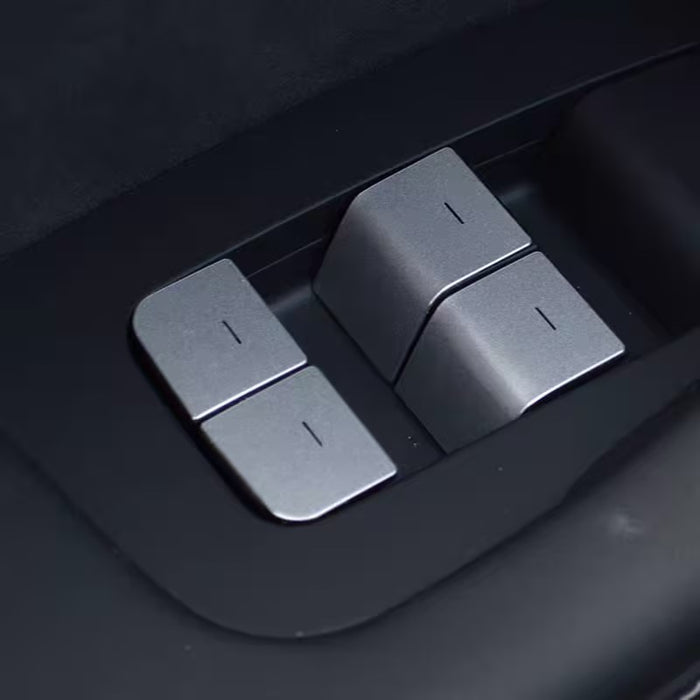 Thetapai Window Switch Button Stickers for Tesla Model 3 Y